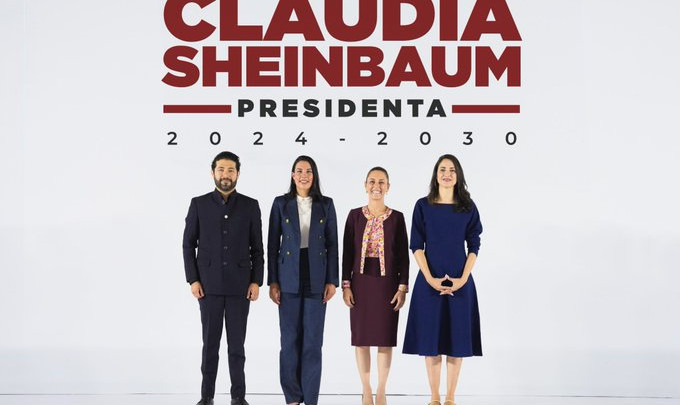 Repite Marath Baruch en la STPS; Claudia Curiel a Cultura y Josefina Rodríguez a Turismo:  Claudia Sheinbaum