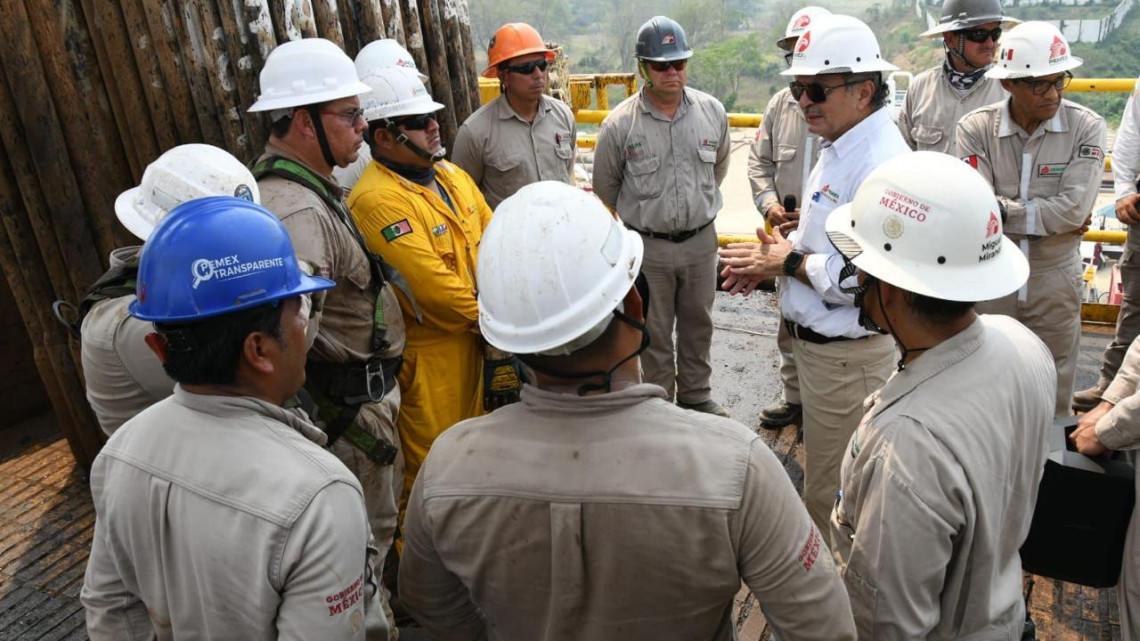PEMEX incrementa en un 575% el desarrollo de nuevos campos desde 2019