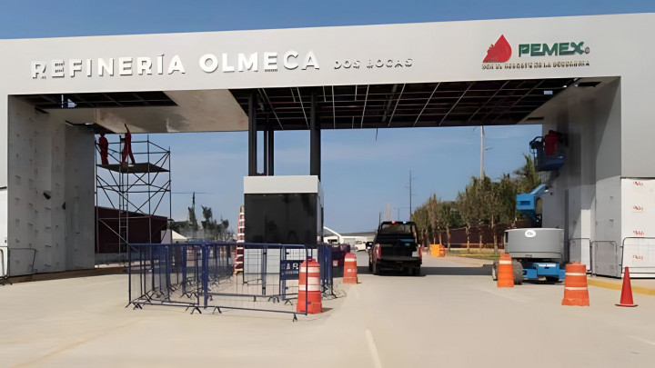 Crecimiento de la producción de combustibles acelerado por la Refinería Olmeca