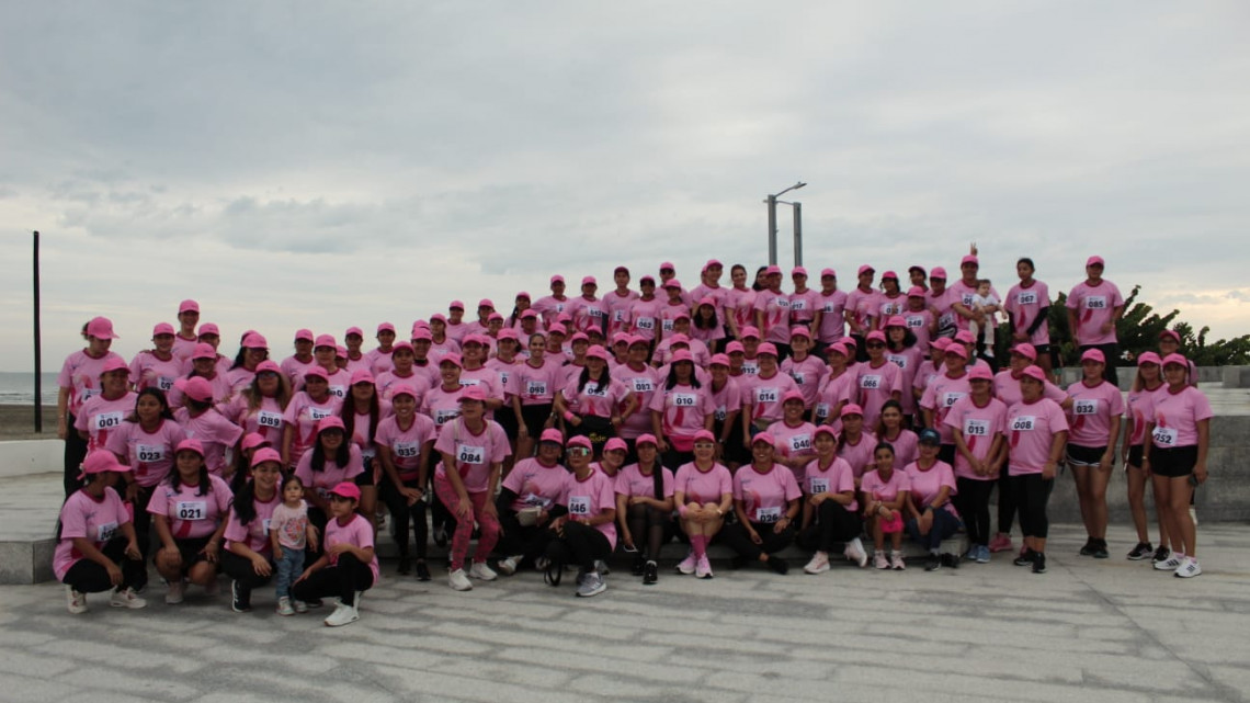 Hutchison Ports ICAVE impulsa su primera carrera contra el cáncer de mama en Veracruz