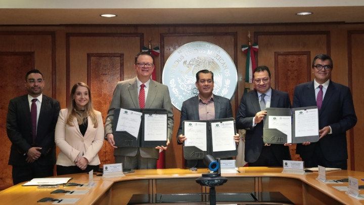 La Cámara de Diputados y el TEPJF firman convenio de colaboración en materia de formación jurídica y electoral