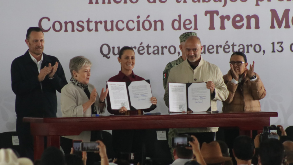 Tren México Querétaro Beneficiará a 6 millones de personas, Esteva  Medina