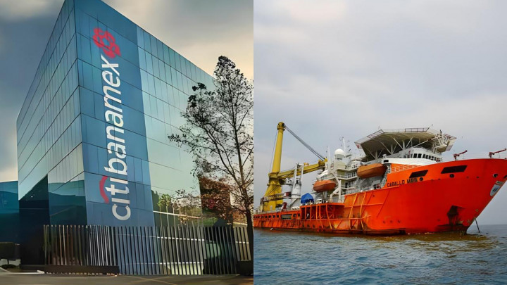 Citibanamex acusado de retener más de mil millones de pesos en IVA de pagos realizados por Pemex a Oceanografía