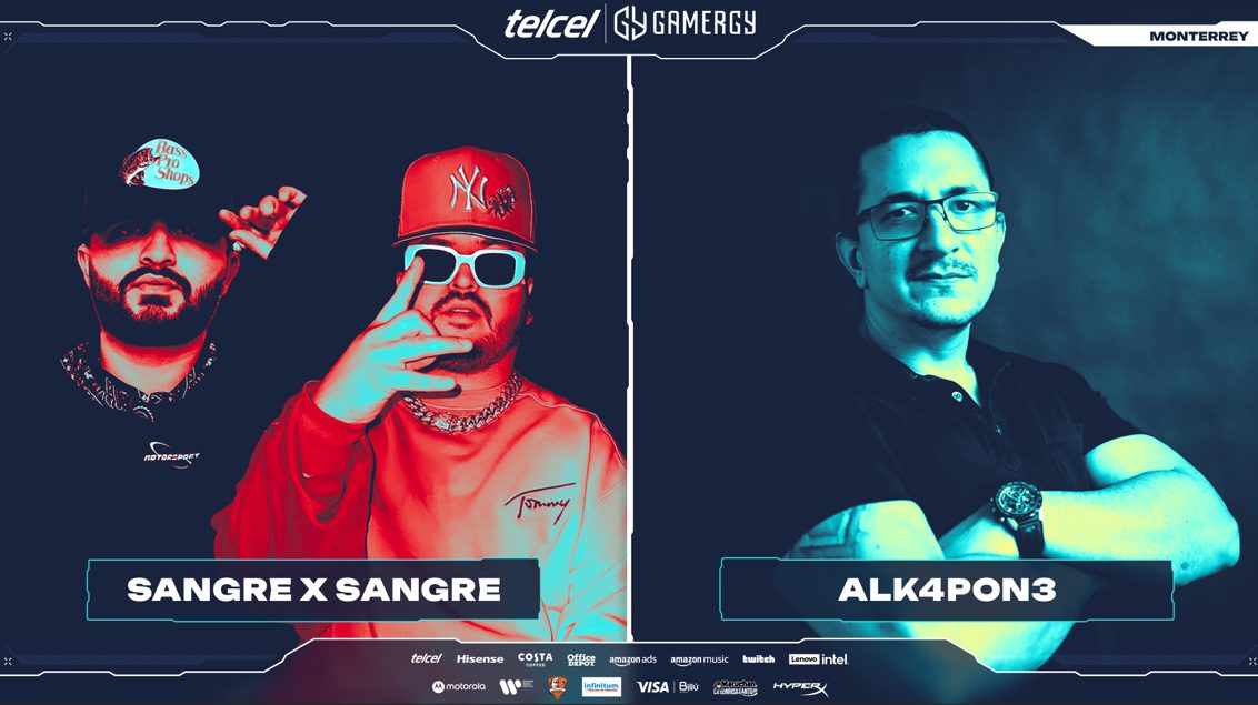 Lo mejor de la música y el gaming estará en Telcel GAMERGY Monterrey