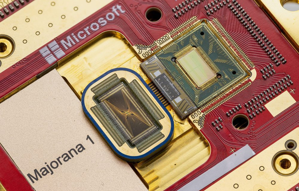 Microsoft presentó Majorana 1, el primer chip cuántico basado en un nuevo estado de la materia