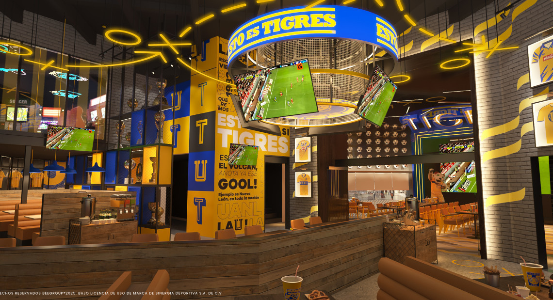 Territorio Tigres: el nuevo restaurante temático oficial del equipo