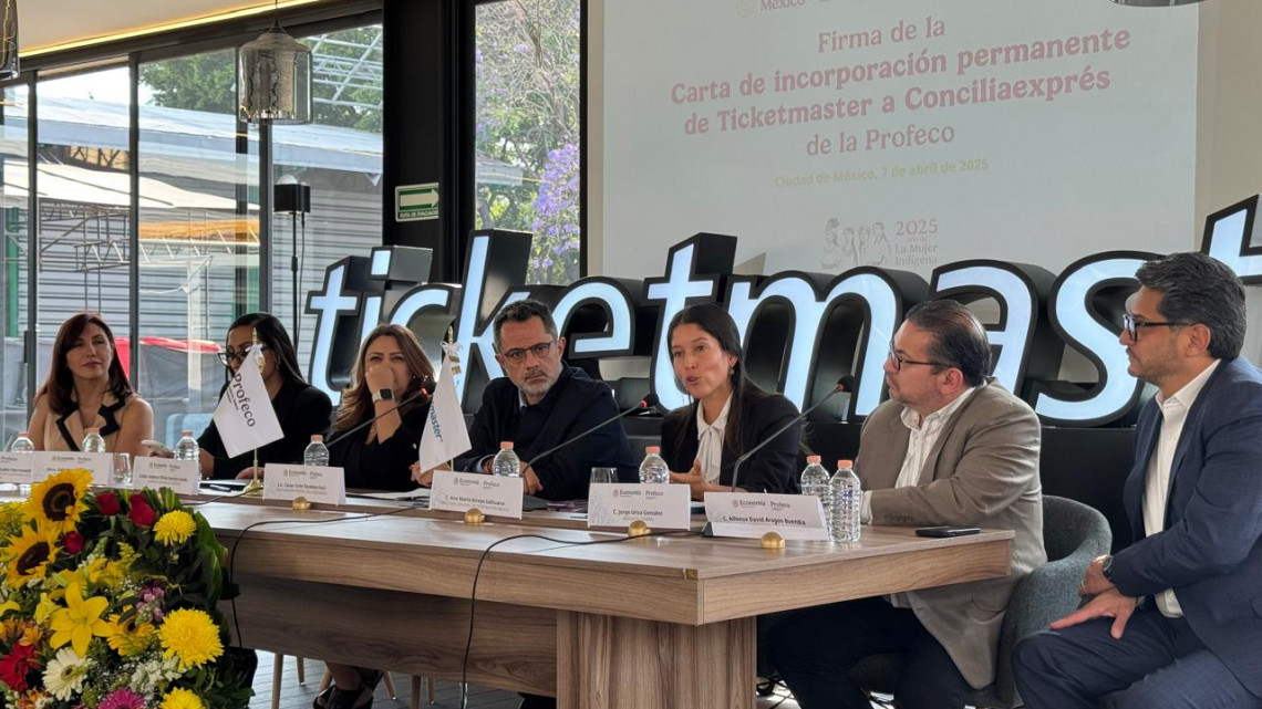 Ticketmaster se incorpora al mecanismo Conciliaexprés de Profeco