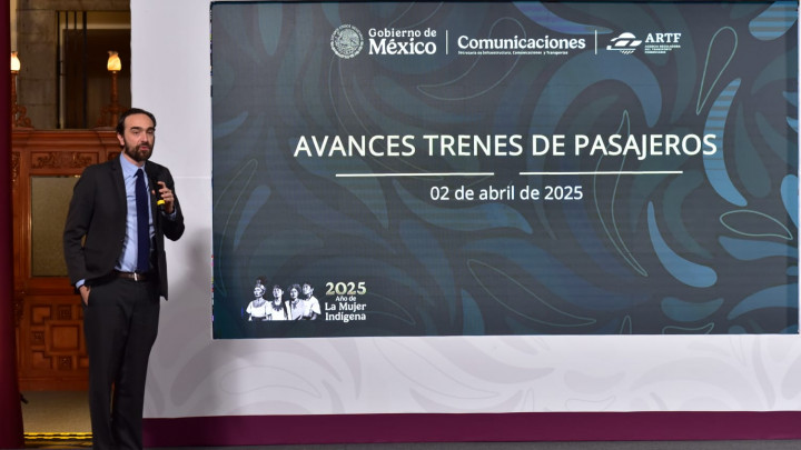 Canaliza Gobierno Federal 157mmdp en Obras de Trenes de Pasajeros y Carga