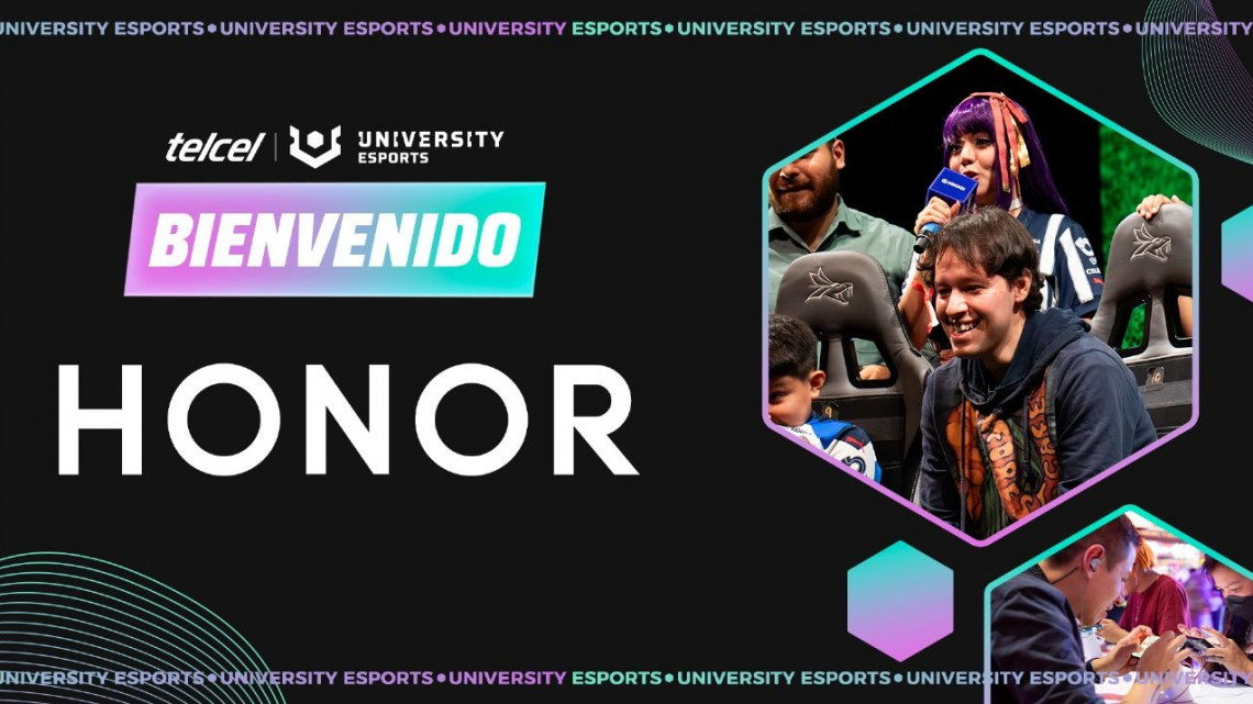 HONOR se integra al ecosistema gamer a través de Telcel UNIVERSITY Esports