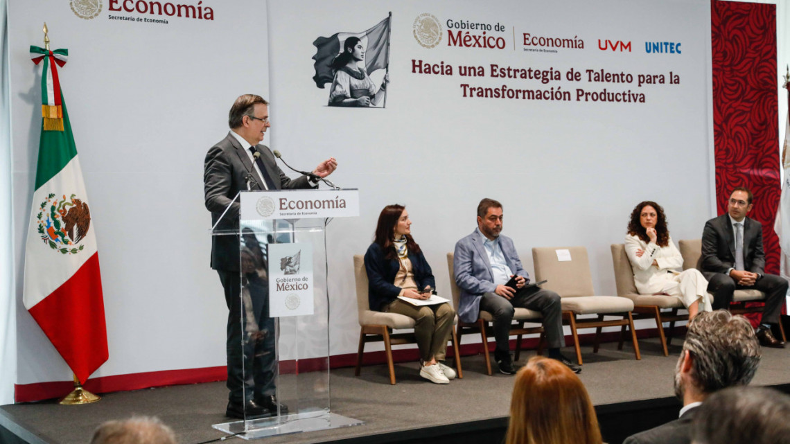 Presentan estrategia de talento para transformación productiva en México