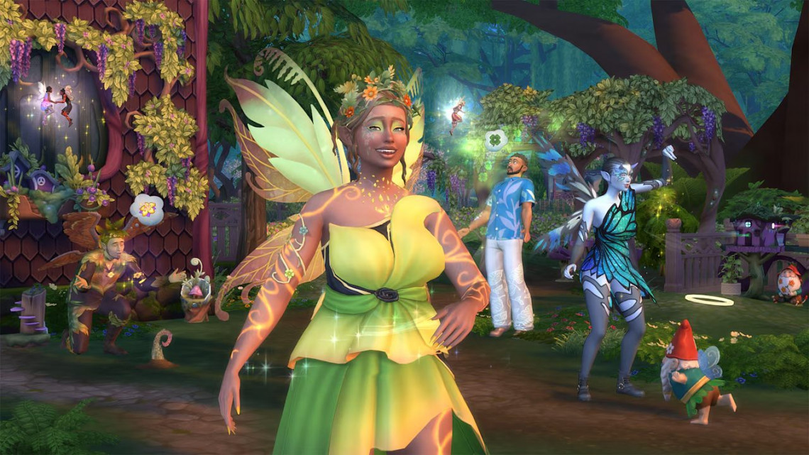 ¡Las hadas por fin son reales en Los Sims 4! Naturaleza Encantada trae magia, caos y naturaleza pura