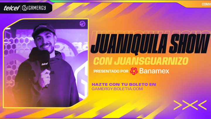 ¿Te imaginas competir en vivo con Juan Guarnizo como jurado? Así será Juaniquila Show en GAMERGY