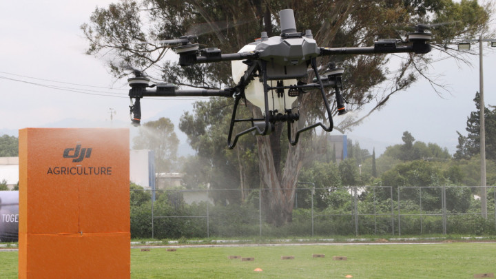 DJI lanza nuevos drones agrícolas en México con pulverización y elevación