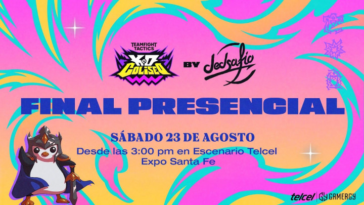 El DEDsafío tendrá por primera vez una final presencial en México gracias a Teamfight Tactics