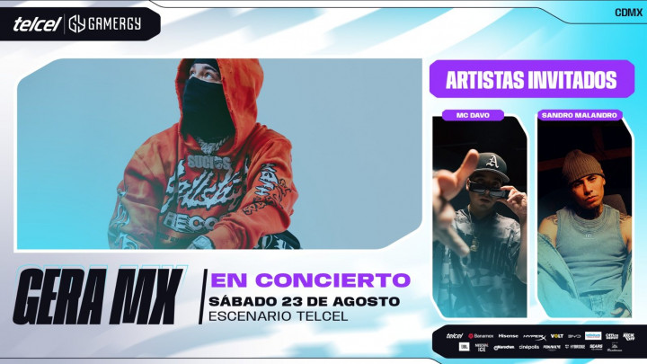 Conoce el nuevo line up musical de GAMERGY 2025