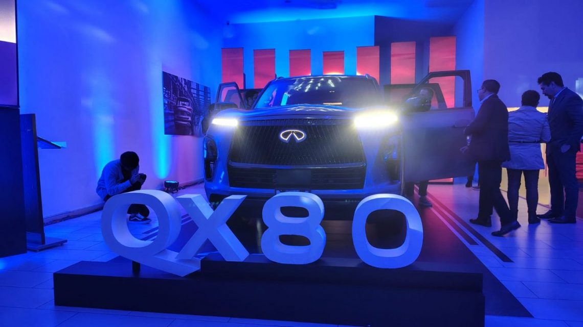 Infiniti QX80 llega a México con nuevo diseño y tecnología avanzada