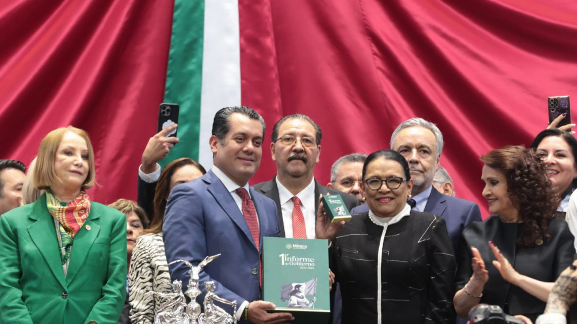 El Congreso de la Unión recibió el Primer Informe de Gobierno de la presidenta Claudia Sheinbaum Pardo