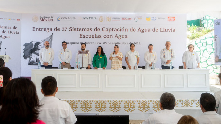 Programa “Escuelas con Agua” fortalece infraestructura hídrica en comunidades escolares