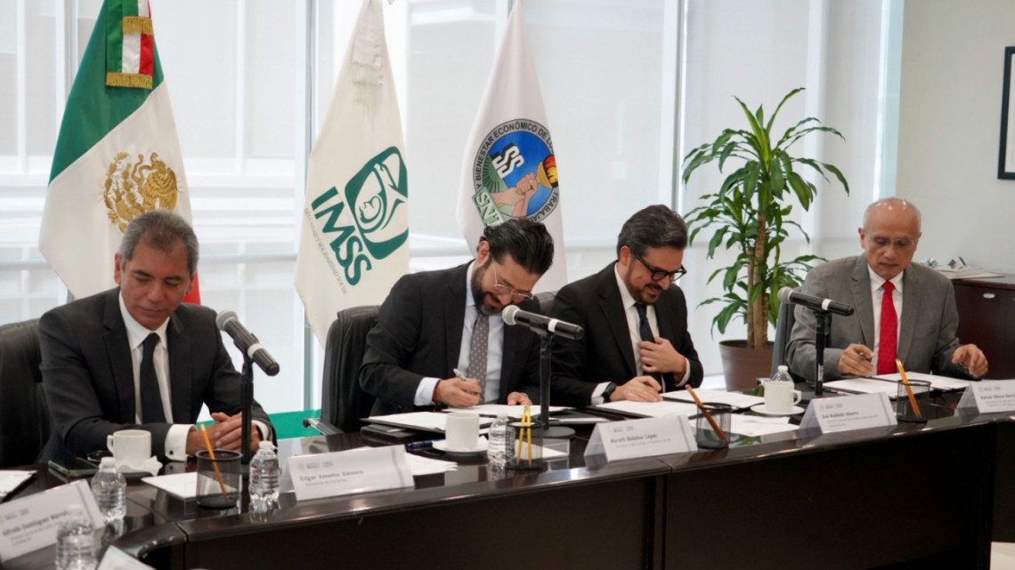 Acuerdan IMSS y Sindicato Aumento de 8.1% y Fortalecer Infraestructura