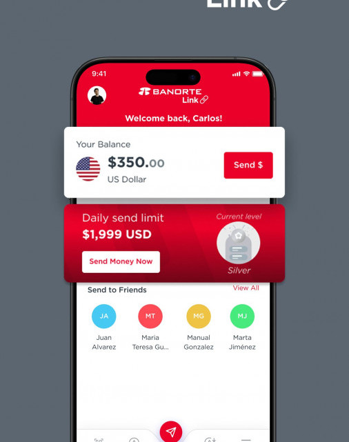 Presentan Banorte Link para envío de remesas sin comisiones desde Estados Unidos Presentan Banorte Link para envío de remesas sin comisiones desde Estados Unidos
