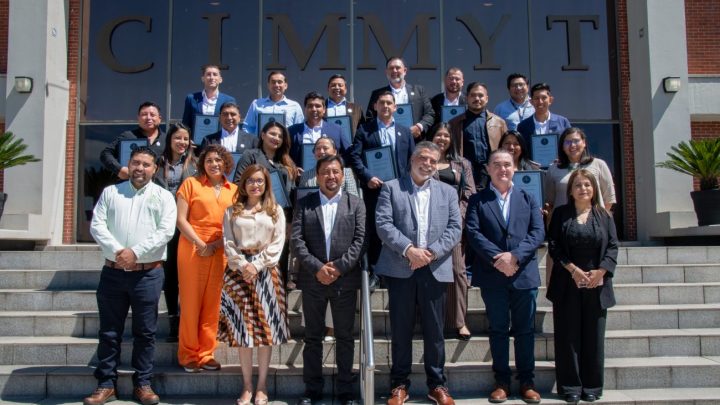 Gruma CIMMYT y Sader graduan técnicos certificados en agricultura sustentable