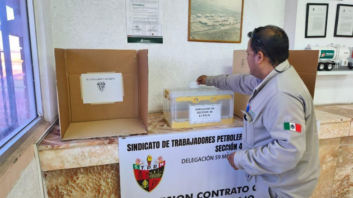 Aceptan Trabajadores Sindicalizados de Pemex Modificar CCT; Aumento de 7% Global