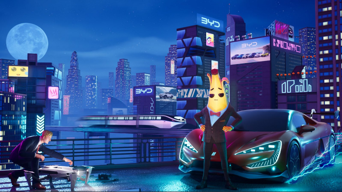 BYD crea su universo dentro de Fortnite