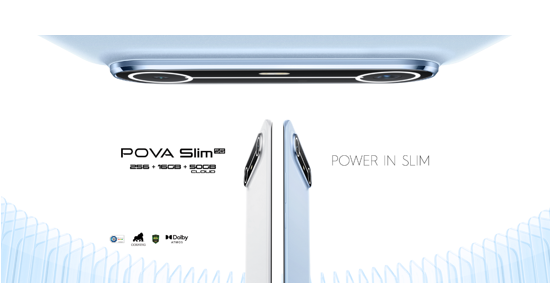 Tecno lanza el nuevo Pova Slim 5G con diseño ultradelgado y conectividad avanzada