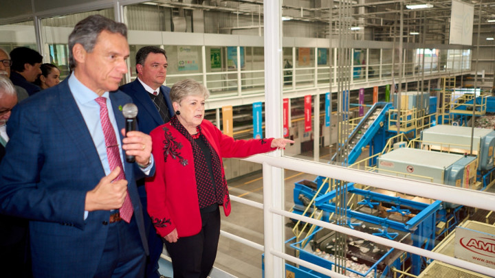 Inauguran Arca Continental y Coca-Cola México la expansión de PetStar, líder global en reciclaje de PET