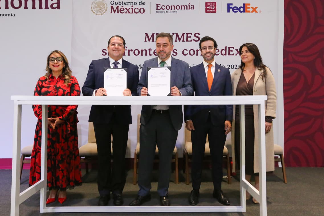 La Secretaría de Economía y FedEx Firman Convenio para Impulsar a las ...