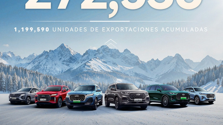 Chery Group reportó crecimiento sostenido en ventas globales de vehículos en noviembre