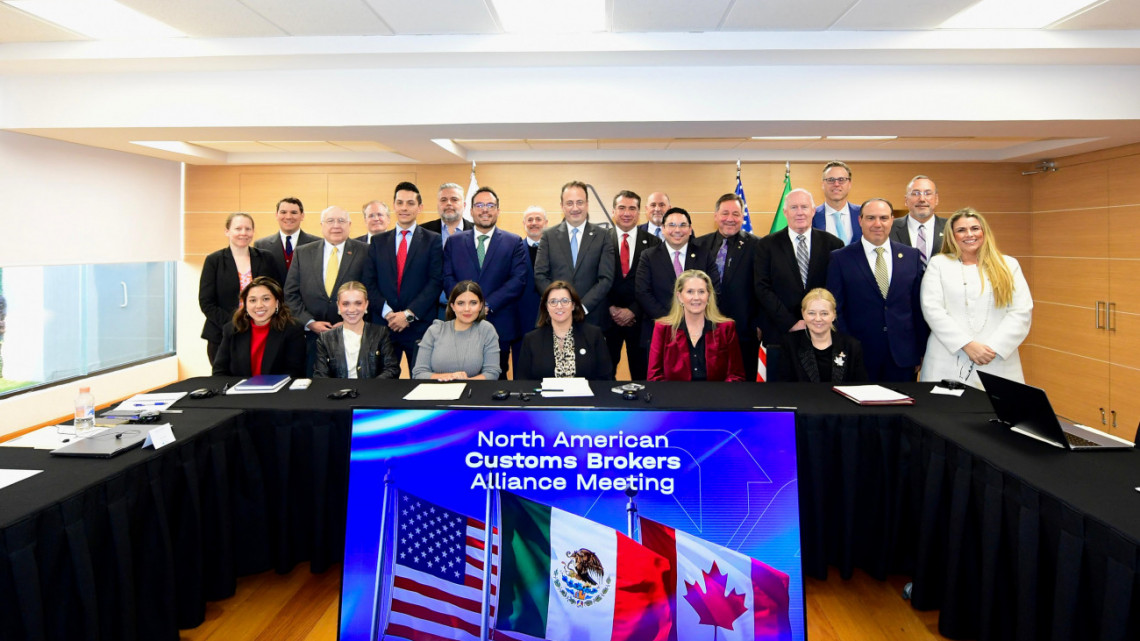 Refrendan agentes aduanales de América del Norte apoyo al T-MEC