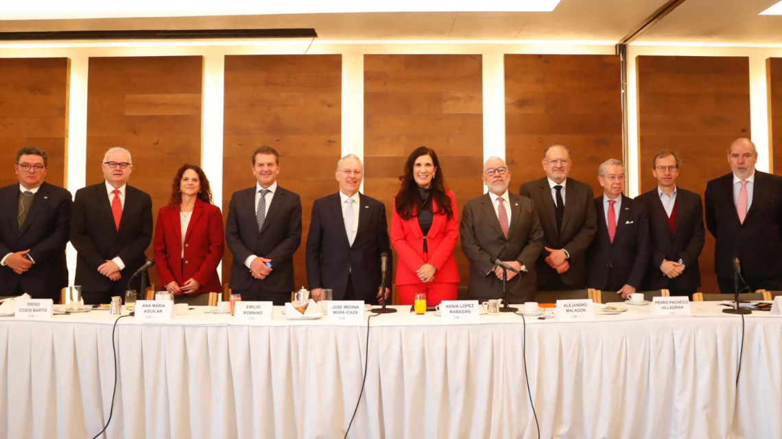 Ofrece Kenia López a Empresarios Dialogo para Generar Certeza a las Inversiones