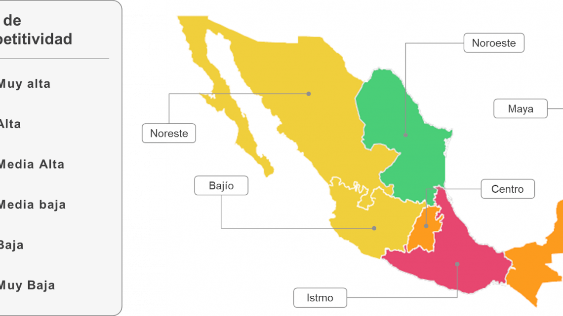 Inseguridad Debilita Inversión en parte del Norte del país; en el Sur Falta Infraestructura para Desarrollo, IMCO