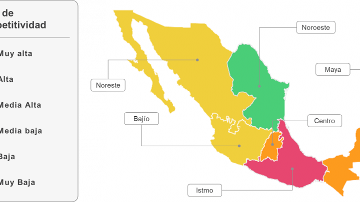 Inseguridad Debilita Inversión en parte del Norte del país; en el Sur Falta Infraestructura para Desarrollo, IMCO