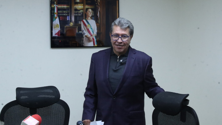 Pide Ricardo Monreal Unidad en Torno a Claudia Sheinbaum ante Posible Agresión Exterior