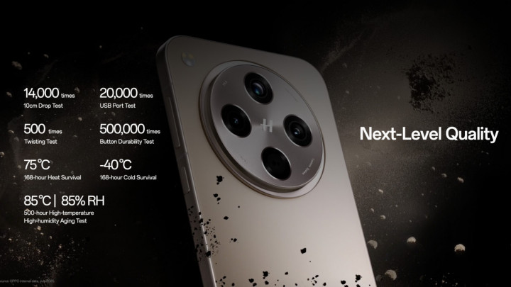 Oppo presenta Apex Guard y redefine la gestión de calidad en smartphones