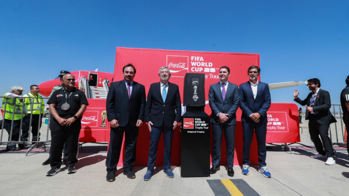 Arranca en México la gira del trofeo previo a la Copa Mundial 2026 Arranca en México la gira del trofeo previo a la Copa Mundial 2026