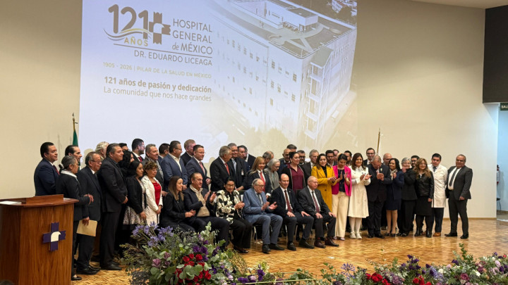 Hospital General de México celebra 121 años como pilar de la salud pública