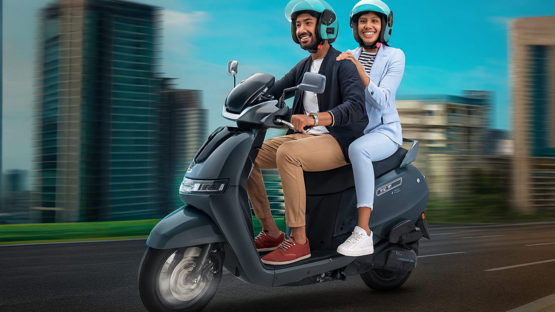 TVS iQube Electric inicia ventas en México con 100 km de autonomía