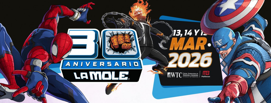 La Mole 2026 cumple 30 años: la convención geek más veterana de México La Mole 2026 cumple 30 años: la convención geek más veterana de México