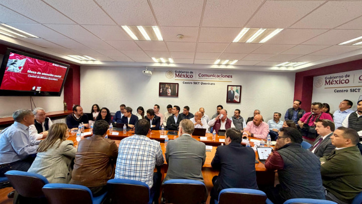 Atienden Autoridades Inconformidad en la Construcción del Tren México-Querétaro