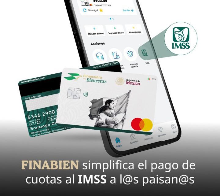 Paga Cuotas del IMSS desde EU con Tarjeta de Bienestar