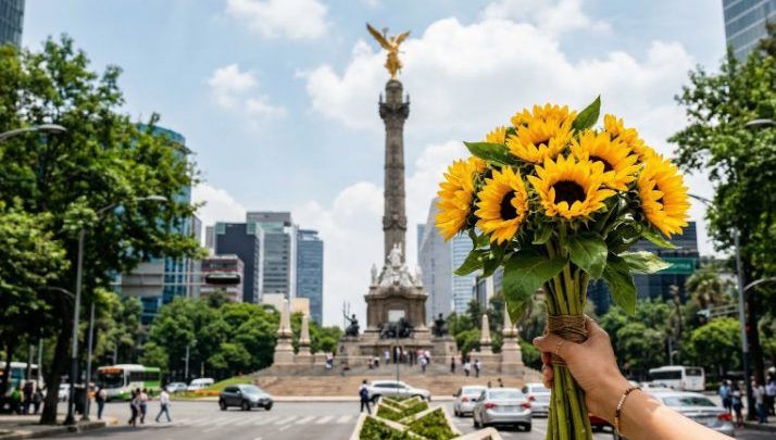 Flores amarillas disparan pedidos en apps durante primavera: DiDi