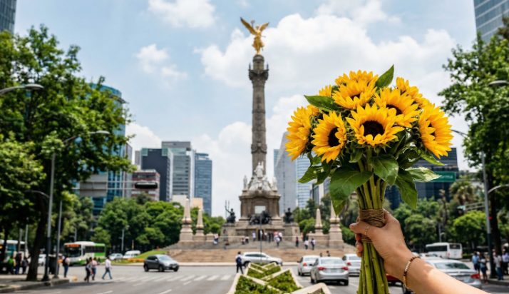 Flores amarillas disparan pedidos en apps durante primavera: DiDi