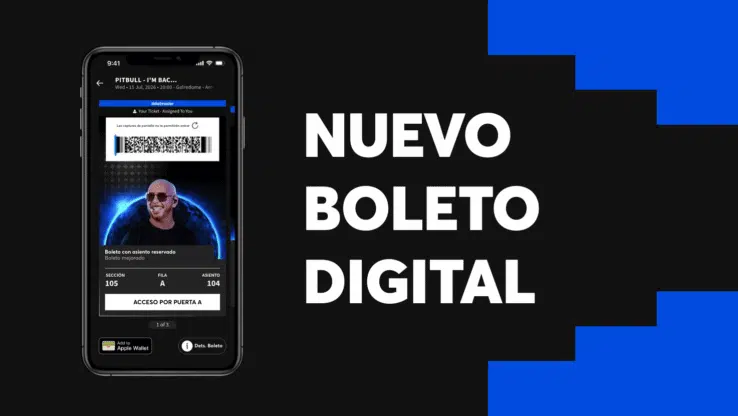 Ticketmaster presenta nuevo boleto digital para reforzar seguridad y frenar fraudes en eventos Ticketmaster presenta nuevo boleto digital para reforzar seguridad y frenar fraudes en eventos
