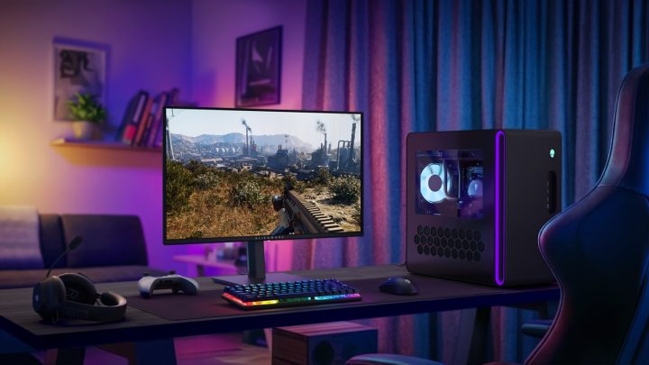Lanza Alienware monitor AW2726DM con tecnología QD-OLED en México