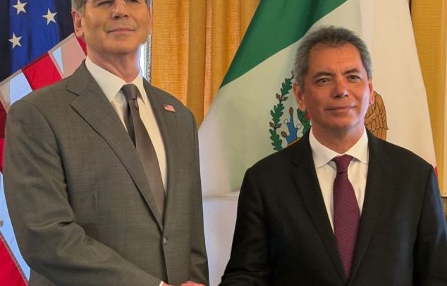 Conversan los Titulares de SHCP de México y del Tesoro de EU sobre Combate al Narcotráfico
