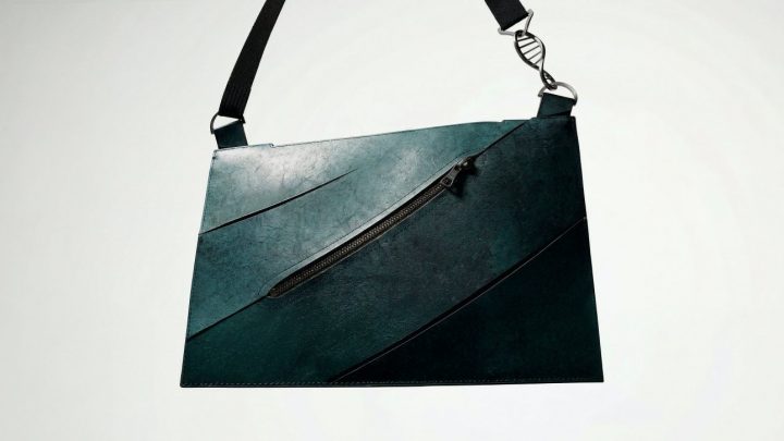 Enfin levé crea bolso con cuero cultivado a partir de colágeno de T-Rex