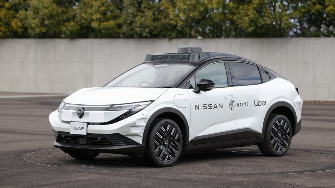 Uber, Nissan y Wayve; firman alianza para desarrollar robotaxis en Tokio